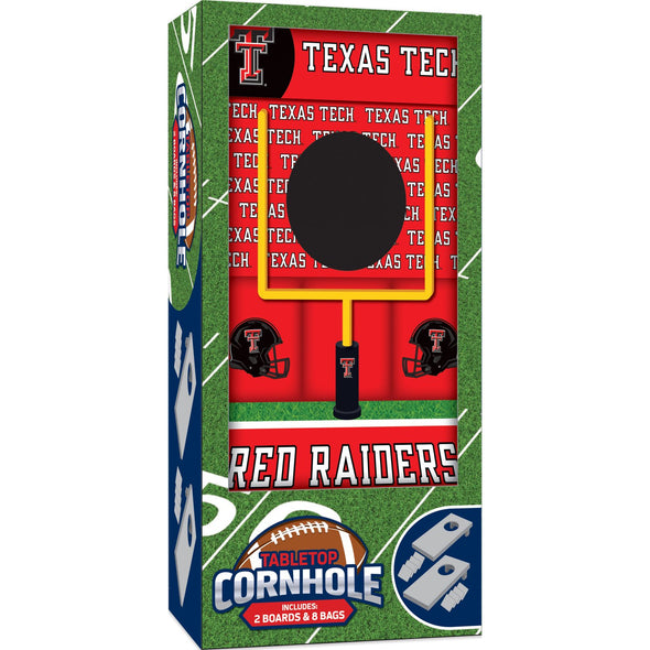 Texas Tech Table Top Cornhole Game