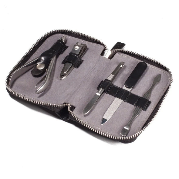 Primer Manicure Set - Black Croco