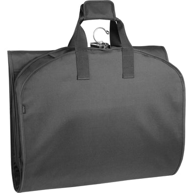 Tri-Fold Garment Bag with Pocket-black : 60"