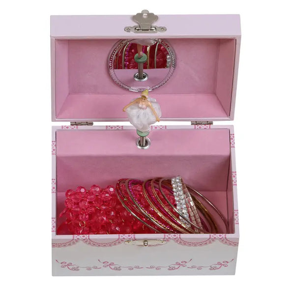 Clarice Musical Jewelry Box-ballet shoes