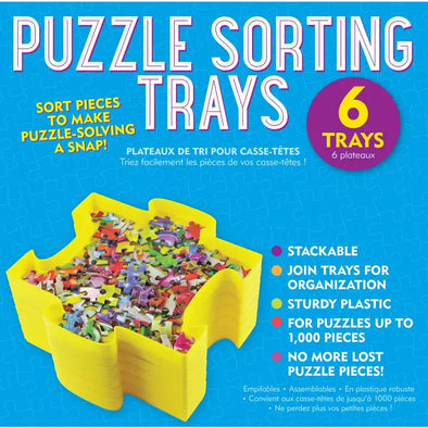 Puzzle Sorting Trays 6 pack