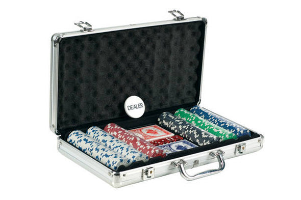 300-piece Dice Poker Set in Aluminum Case