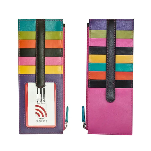 Double Sided Credit Card Holder-Multi Colors