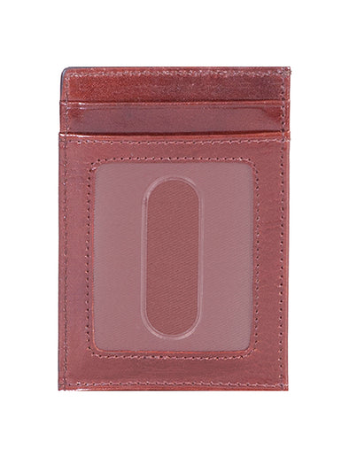 Italian Leather Card Case w/ID RFID