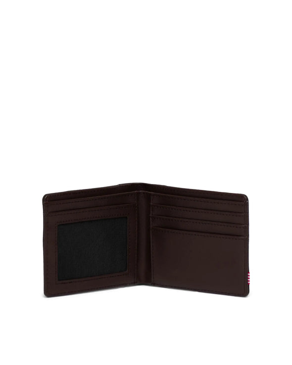 Hank Classic Bi-Fold RFID Wallet-Ivy Green/Chicory Coffee