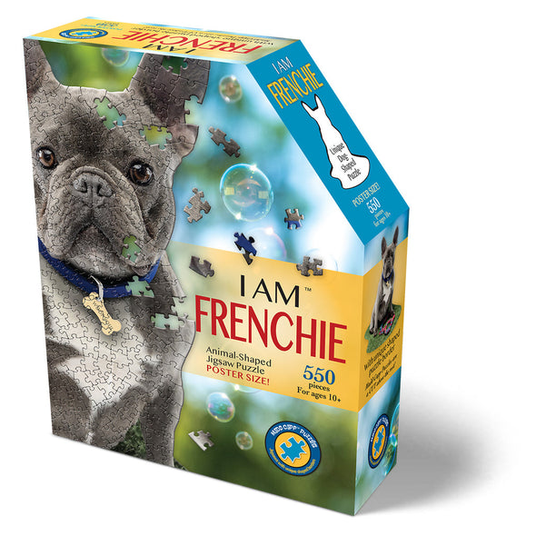 I am Frenchie 550-piece Shaped Puzzle