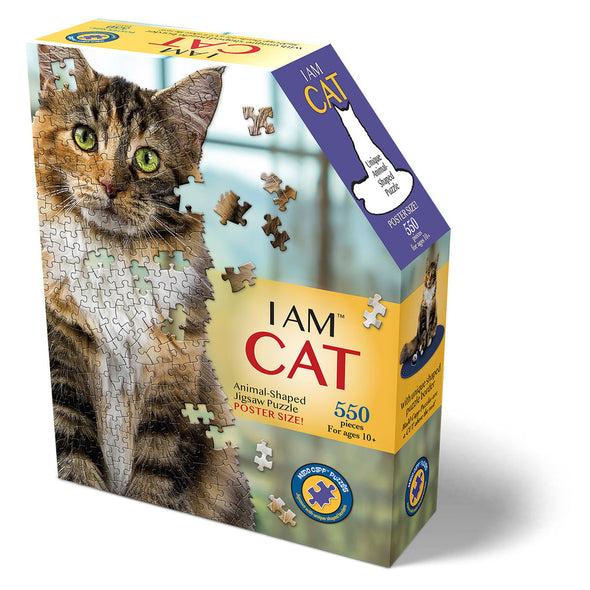 I am Cat 550-piece Shaped Puzzle