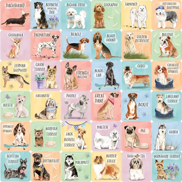 Dogs Memory Match Game