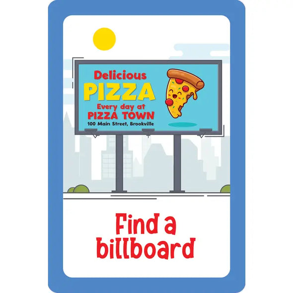Travel Seek-and-Find Scavenger Hunt Cards