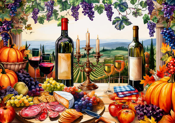 Vineyard View Puzzle-500 pc
