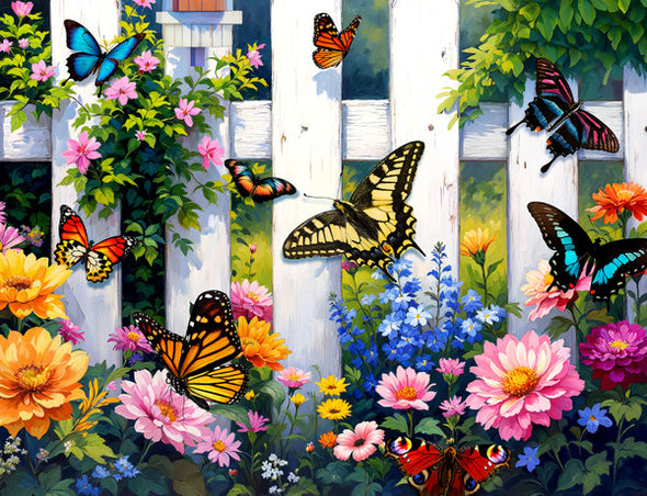 Butterfly Haven Puzzle-500 pc
