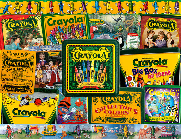 Crayola Tins Family Puzzle - 400pc