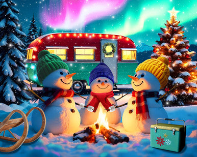 Christmas Camper Puzzle-500 pc
