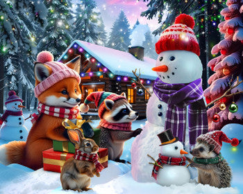 Christmas Critters Puzzle-500 pc