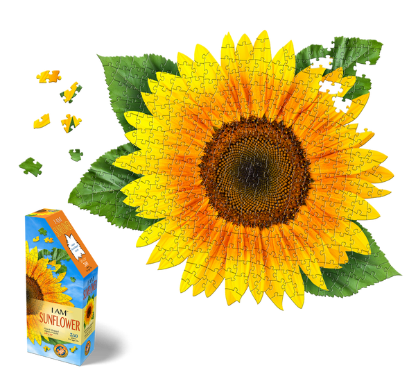 I am Sunflower 350-piece Shaped Puzzle