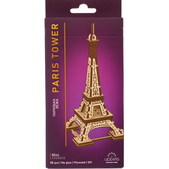 UGears Mini Model - Paris Tower