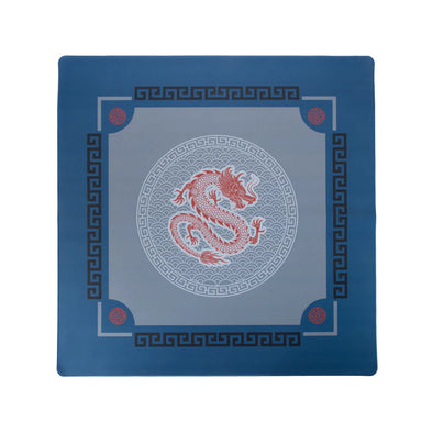 Dragon Mahjong Mat - Navy