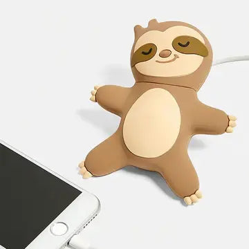 Mojipower 2600mAh Charger - Lazy Sloth