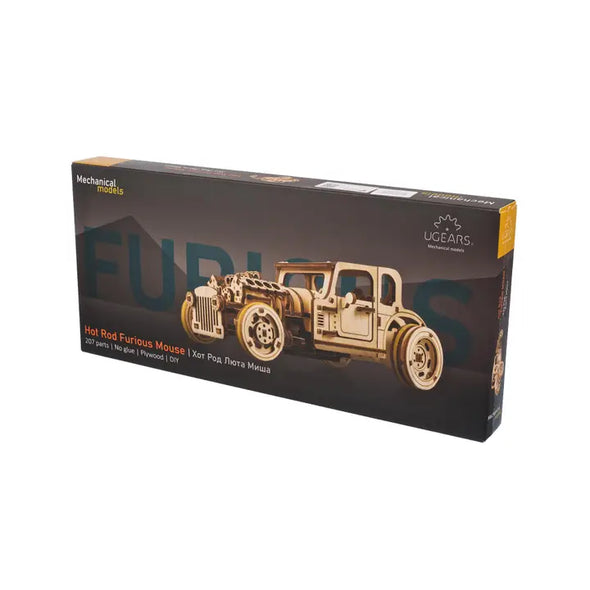 UGears Hot Rod Furious Mouse