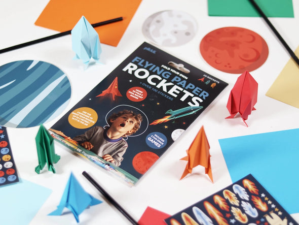 Flying Paper Rockets Origami