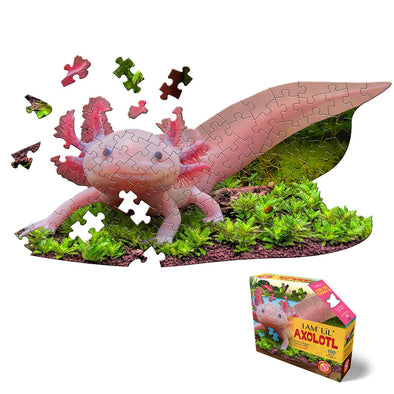 I am Lil' Axolotl 100-piece Shaped Puzzle