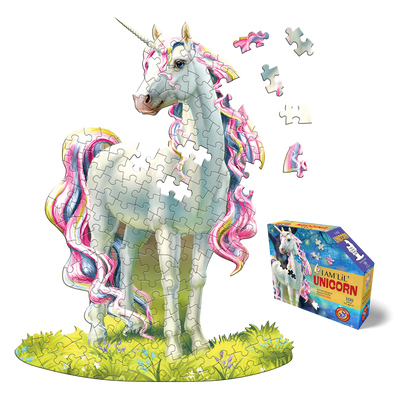 I am Lil' Unicorn 100-piece Shaped Puzzle