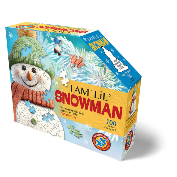 I am Lil' Snowman 100-piece Shaped Puzzle