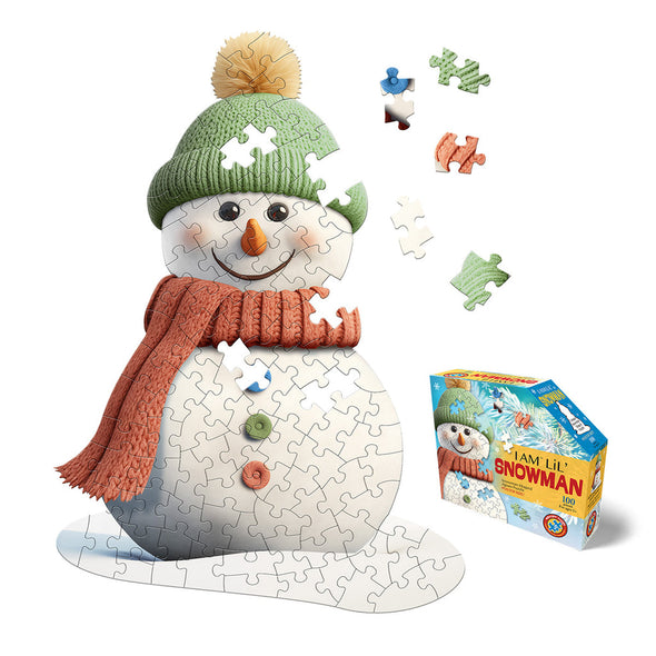 I am Lil' Snowman 100-piece Shaped Puzzle