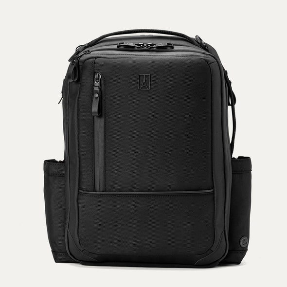 Altitude Slim Expandable Laptop Backpack 20-24L -Jet Black