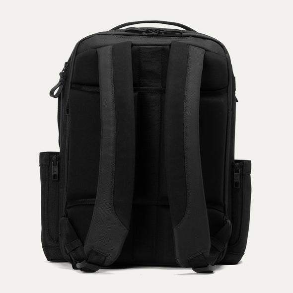 Altitude Slim Expandable Laptop Backpack 20-24L -Jet Black