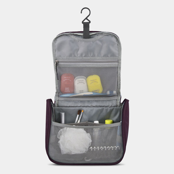 World Travel Essentials Hanging Toiletry Case