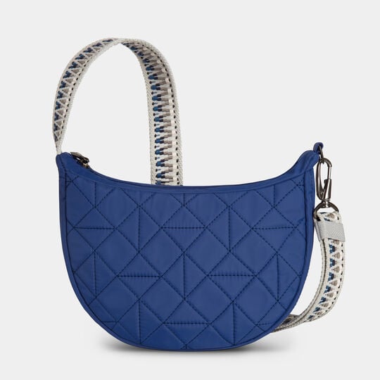 Anti-Theft Boho Crescent Crossbody