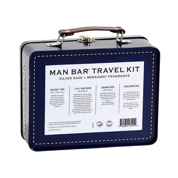 Man Bar Travel Tin Kit