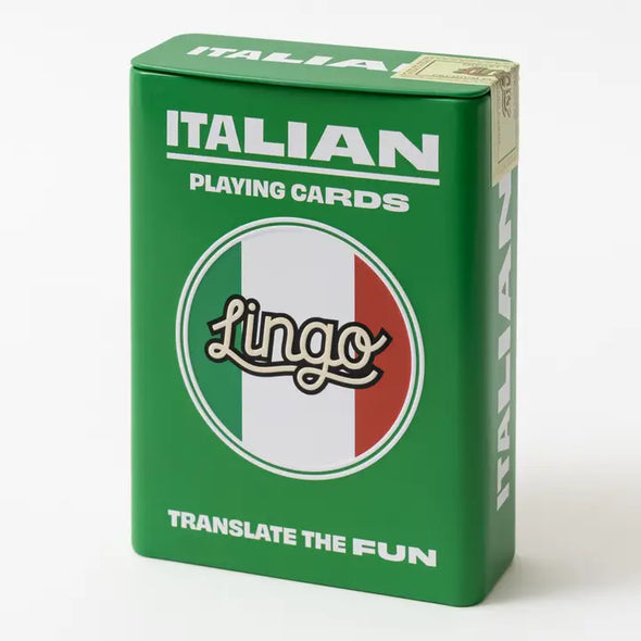 Italian Playing Cards in Wayfarer Travel Tin