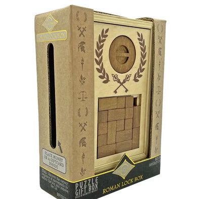 True Genius Roman Lock -Secret Puzzle Box