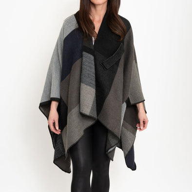 Deanna Color Block Wrap - Night Sky