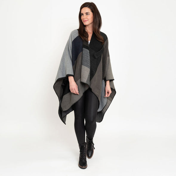 Deanna Color Block Wrap - Night Sky