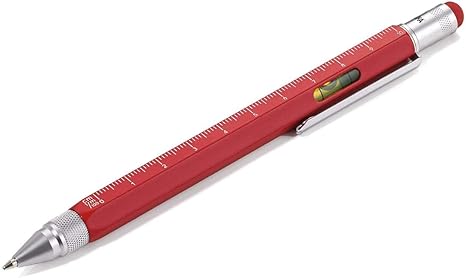 Troika Construction Tool Ballpoint Pen-red