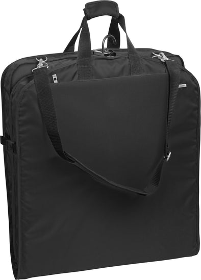 Premium Travel 42" Garment Bag with shoulder strap - Grey