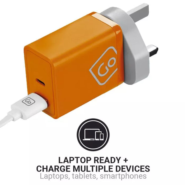Worldwide USB-A & USB-C GaN Charger 65W