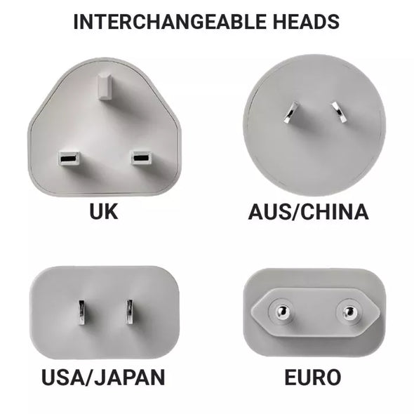 Worldwide USB-A & USB-C GaN Charger 65W