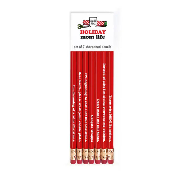 Holiday Mom Life Pencil Set
