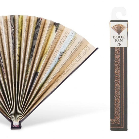 Book Fan-grey/rose gold