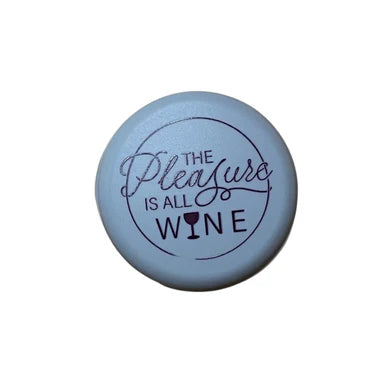 Pleasure is all Wine Cap -gray