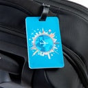 World Rubberized Luggage Tag