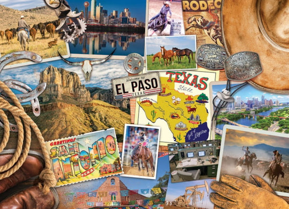 Texas Road Trip Puzzle - 1000pc