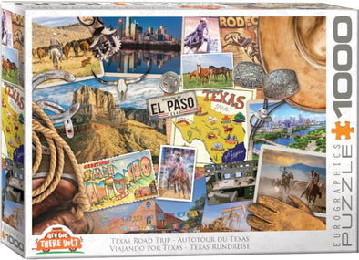 Texas Road Trip Puzzle - 1000pc