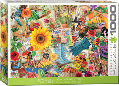 Flower Seeds Puzzle by Lars Stewart - 1000pc