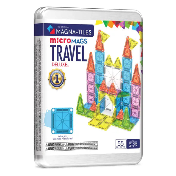 MAGNA-TILES MicroMags Travel Deluxe - 55pc.