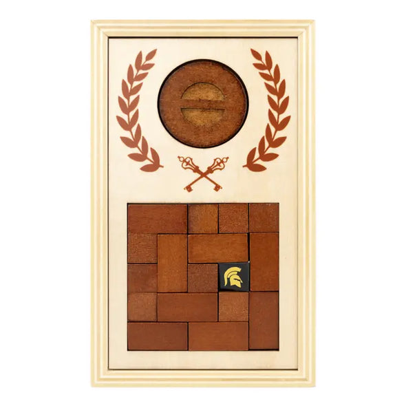 True Genius Roman Lock Box -Secret Gift Box Puzzle